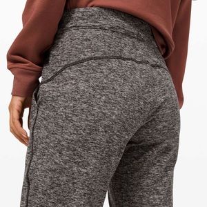 Ready to Rulu Fleece Jogger Pants Size 2 Heather Black